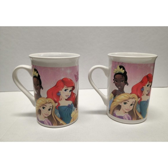 Disney Other - 2015 Disney Ceramic Cocoa Tea Coffee Mugs Cartoon Princesses - sold separately